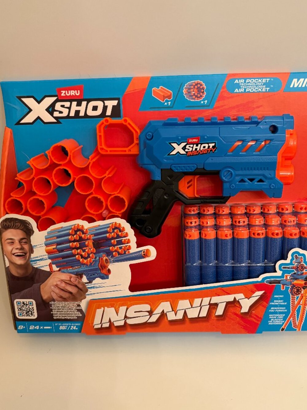 ZURU Xshot Insanity Micro Toy Dart Gun - NEW IN PACKAGE